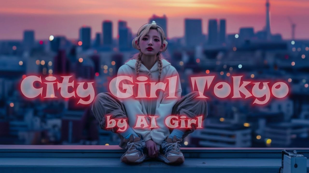 【K-POP風 AI Music】HANABI-M / City Girl Tokyo