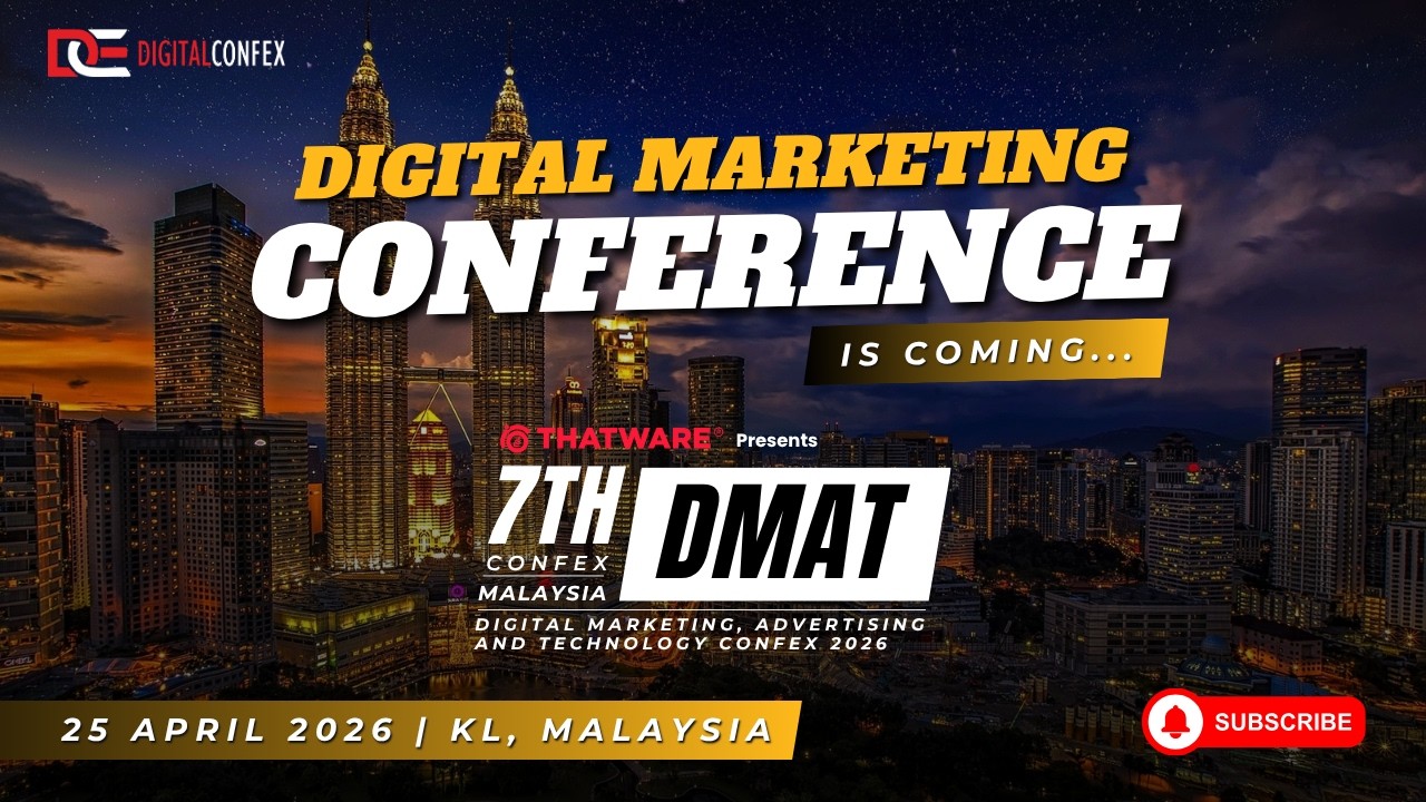 DMAT Confex Malaysia 2026 🚀 | Digital Marketing, AI & Tech Event Official Trailer #malaysia #event