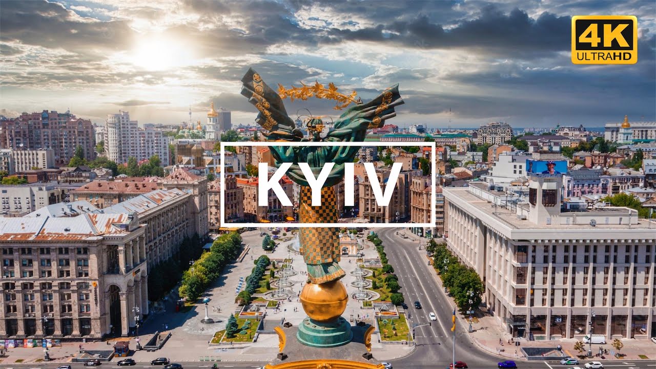 Kyiv, Ukraine 🇺🇦 | 4K Drone Footage