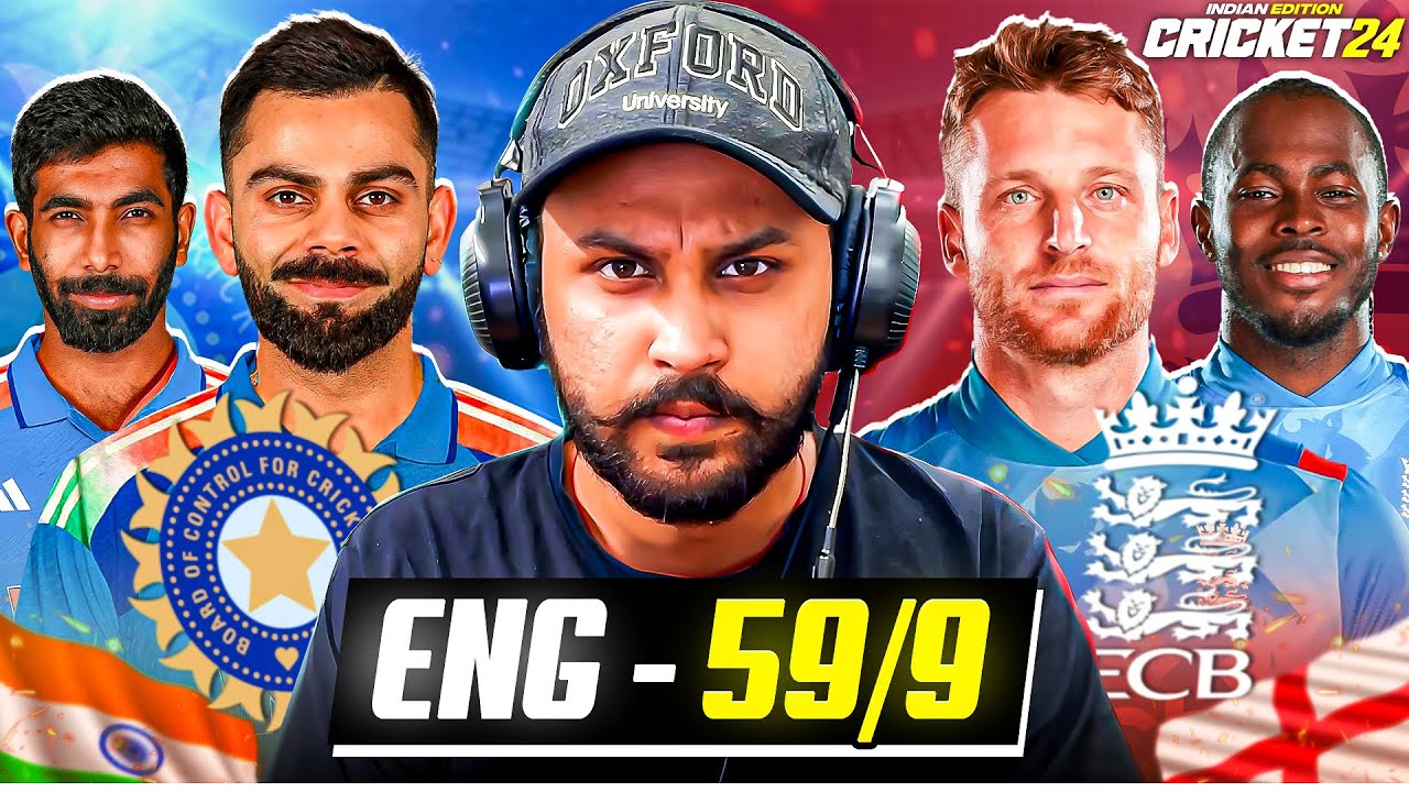 VIRAT & BUMRAH SHINES 🔥Champions Trophy  2025 🏆IND 🆚 ENG - Cricket 24