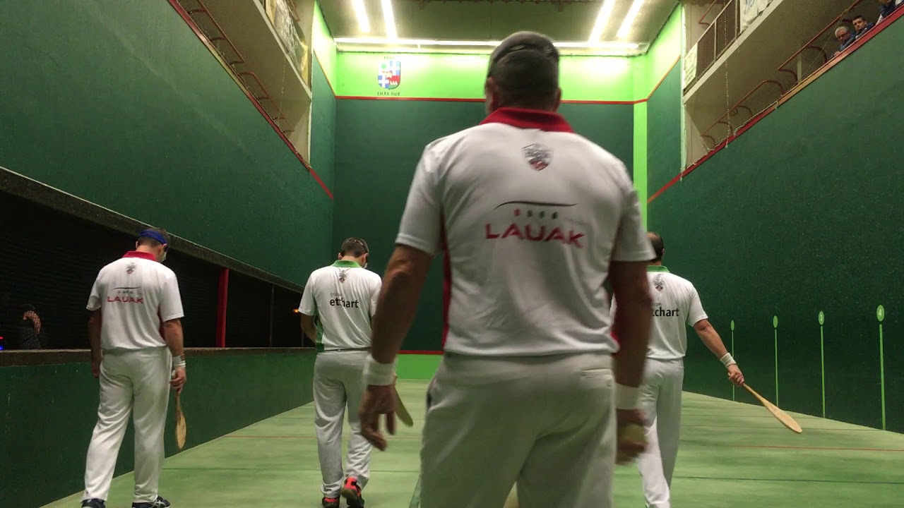 FINALE Ligue Pays Basque 02 nov 2019 B.Bordachar&A.Bergerot c/ A.Garay&S.Harguindéguy