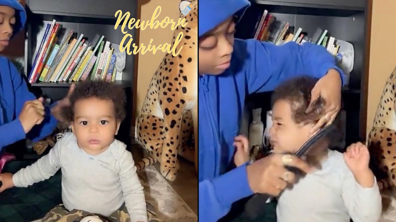 Skai Jackson's Son Kasai Is Unbothered While Mommy Curls His Hair! 💁🏾‍♂️