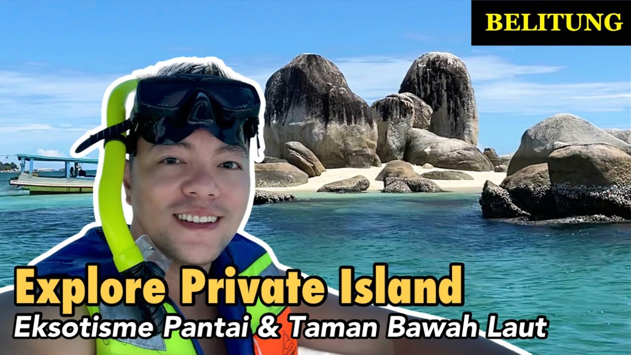 BELITUNG Trip | Snorkeling di Pulau Lengkuas