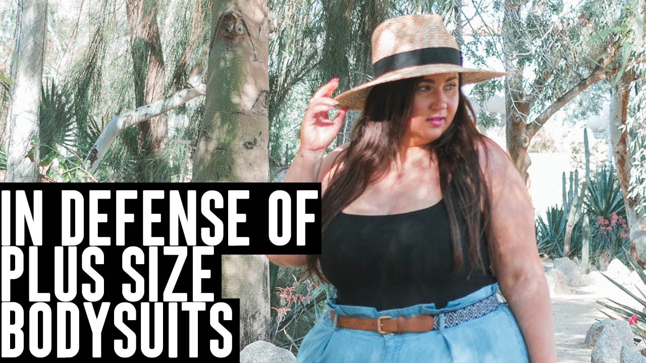 10 WAYS TO WEAR PLUS SIZE BODYSUITS | HOW TO WEAR BODYSUITS IF YOURE PLUS SIZED | Sometimes Glam