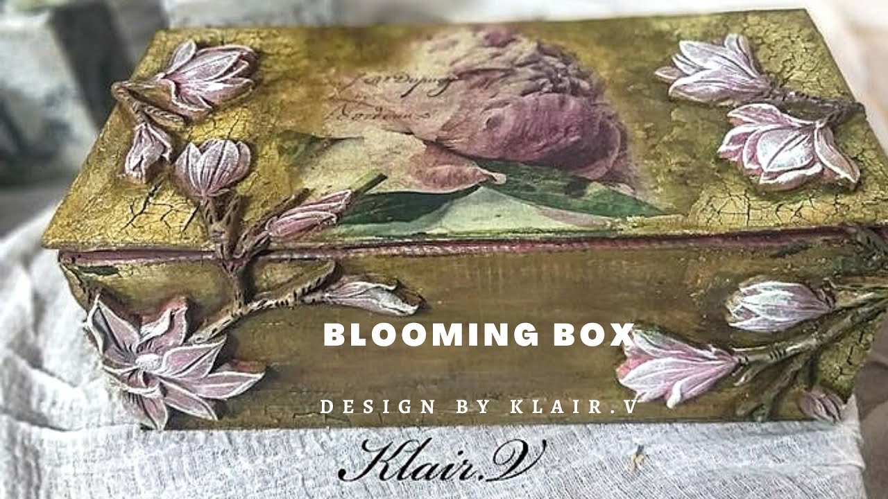 🆓ΝΤΕΚΟΥΠΑΖ & ΕΝΣΩΜΑΤΩΣΗ ΜΕ  ΧΡΩΜΑΤΑ!!Βlooming  Box with subs!