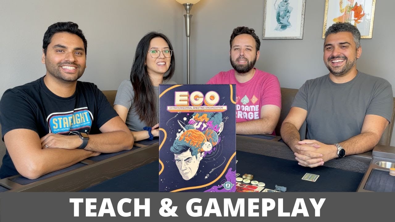 EGO - 4-Player Teach & Playthrough feat. @BoardGameBarrage