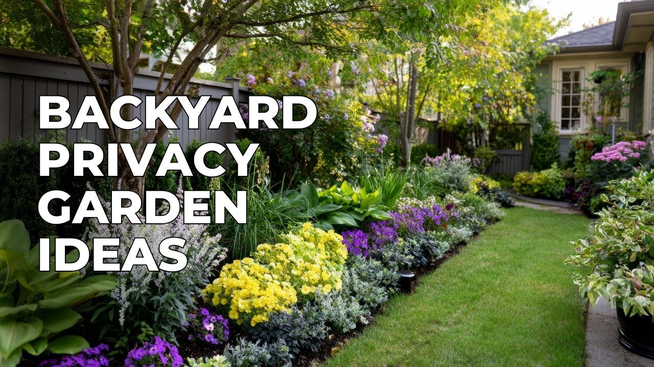 2026 Small Backyard Ideas: Creative Fence Garden Ideas That Add Privacy and Backyard Beauty