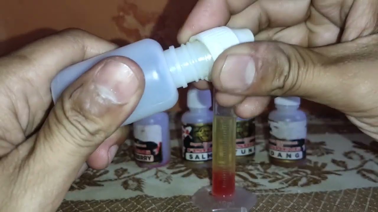 oplosan essen ikan mas stowbery sereh .... bikin ikan nyot nyot