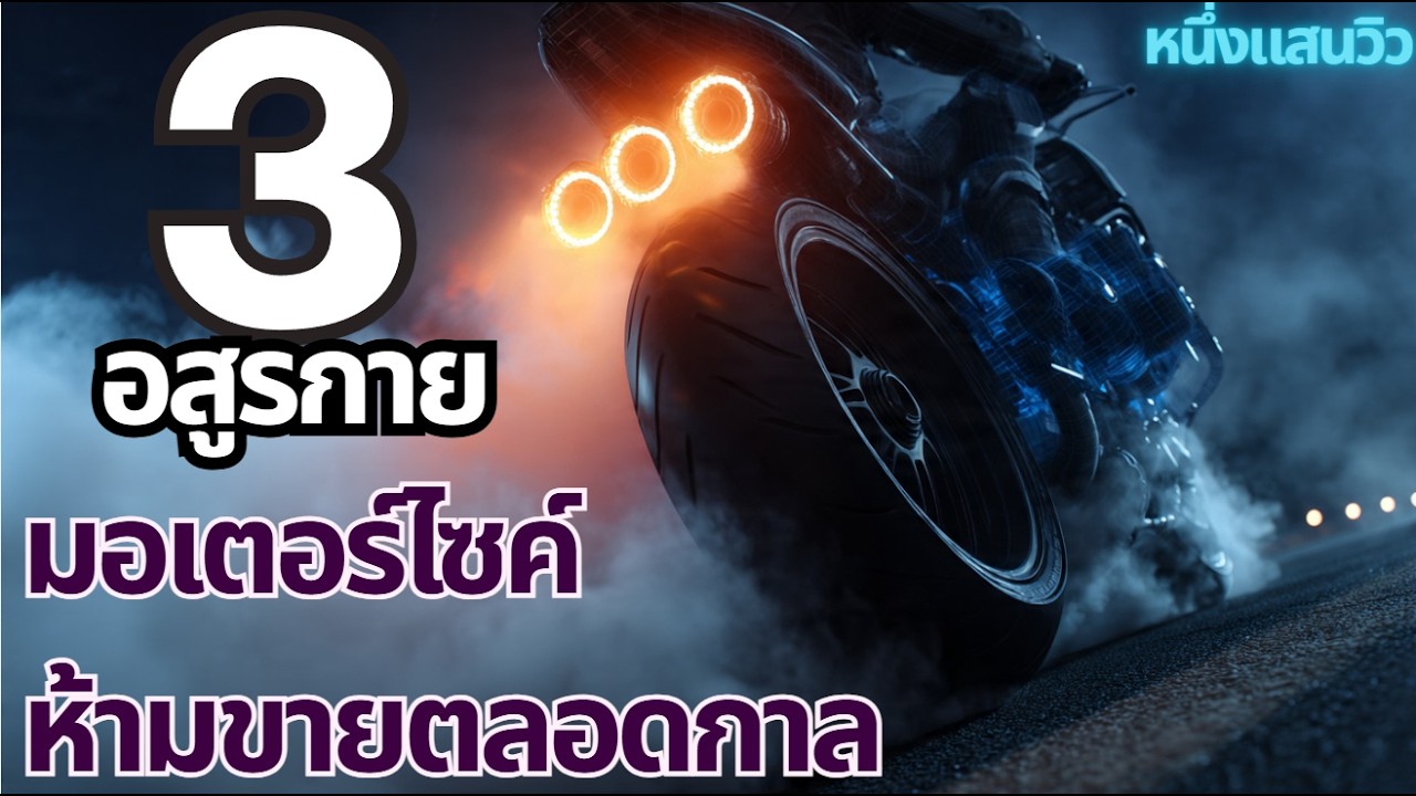 เผยโฉม 3 สุดยอดมอเตอร์ไซค์สองล้อสุดอันตรายที่รัฐบาลสั่งทำลายและห้ามจำหน่าย