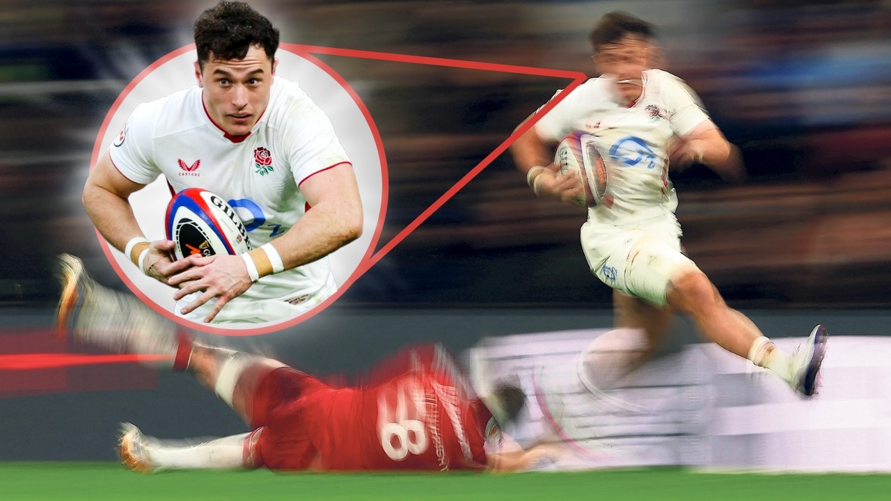 Arundell being the fastest and best rugby winger for 3 minutes 12 seconds