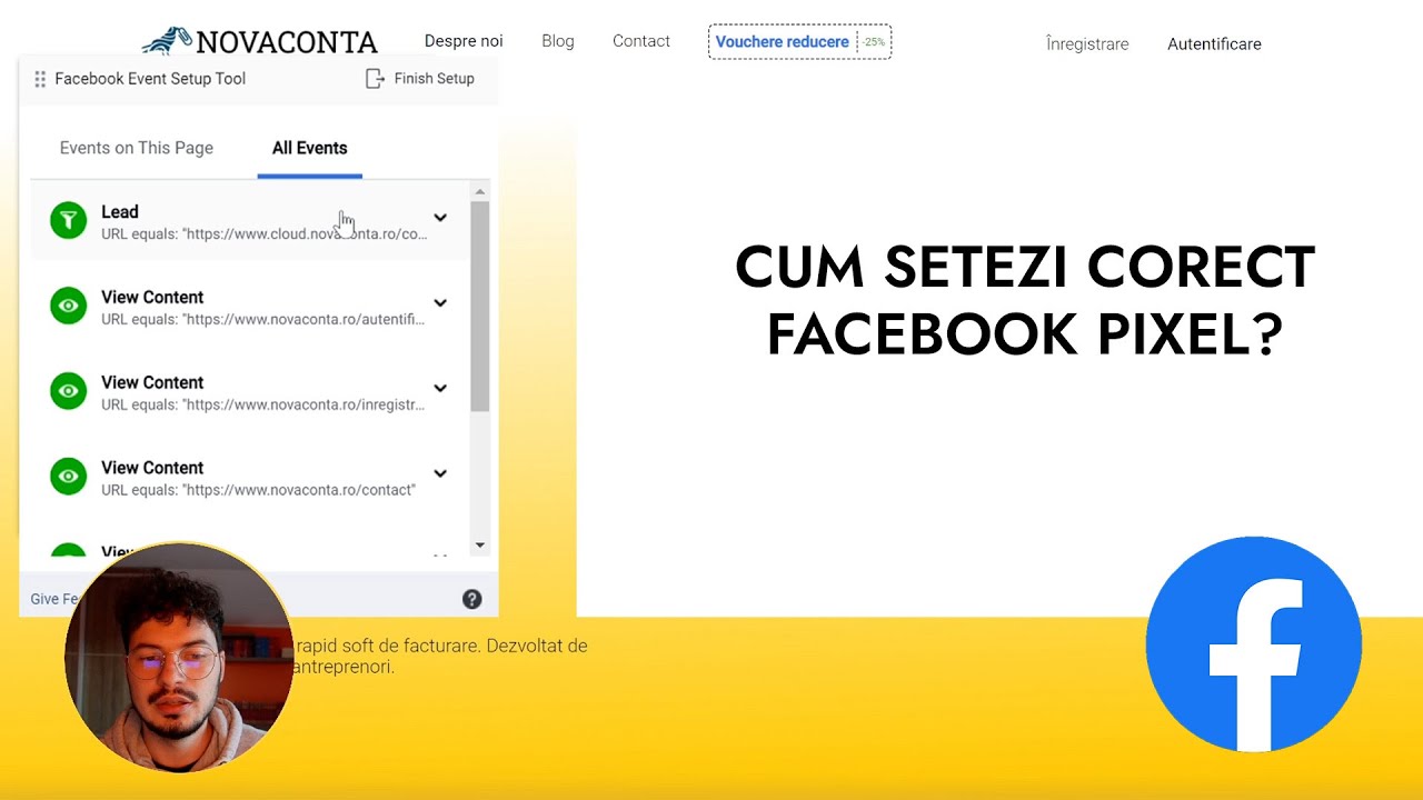 Cum setezi Facebook Pixel? - Marketing Digital Unlocked | Andrei Isip