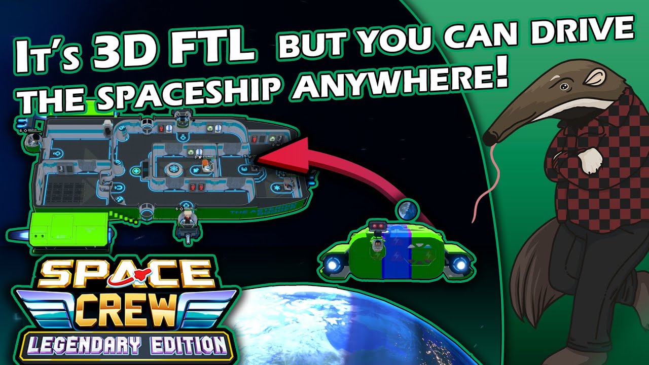 Is this games the FTL beater we've been sleeping on? | Space Crew Legendary Edition - Part 1