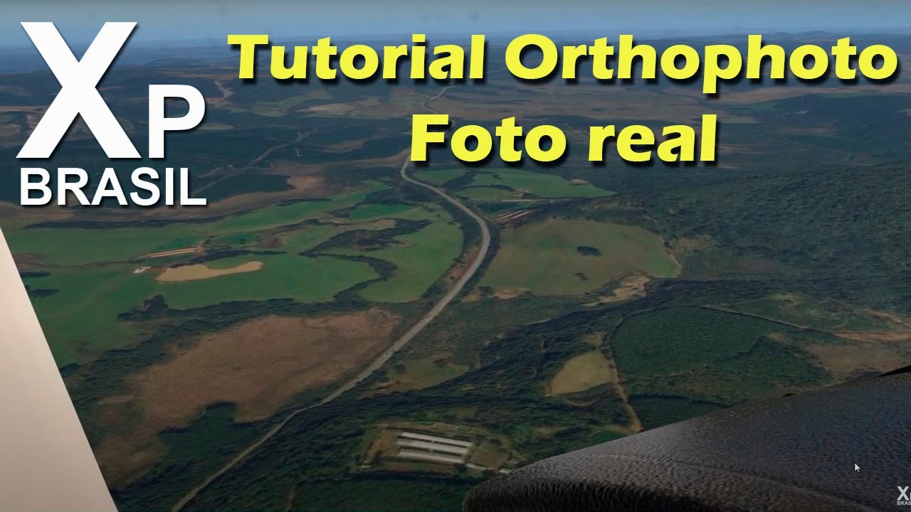 X Plane 11 - Como instalar Orthophoto - Foto real