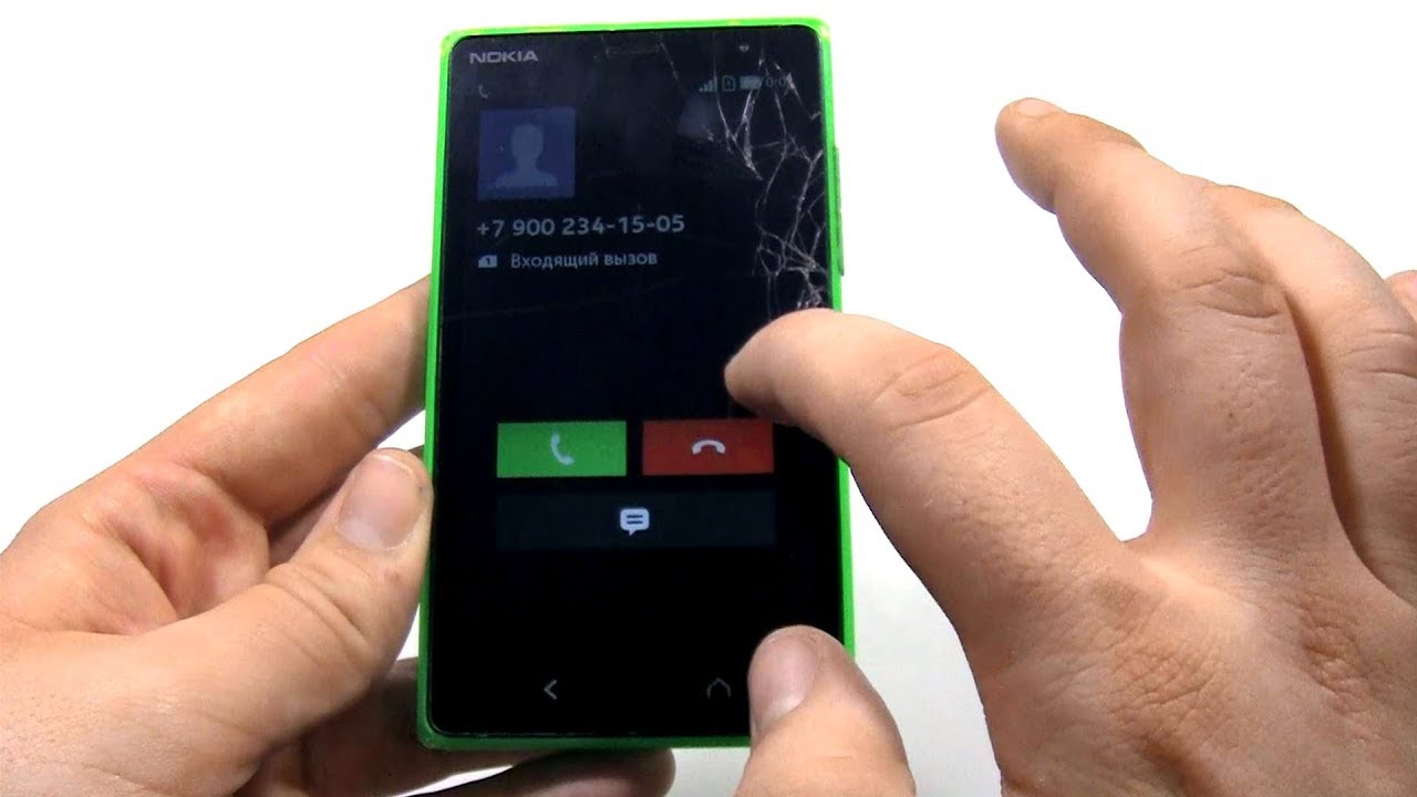 Nokia X2 incoming call