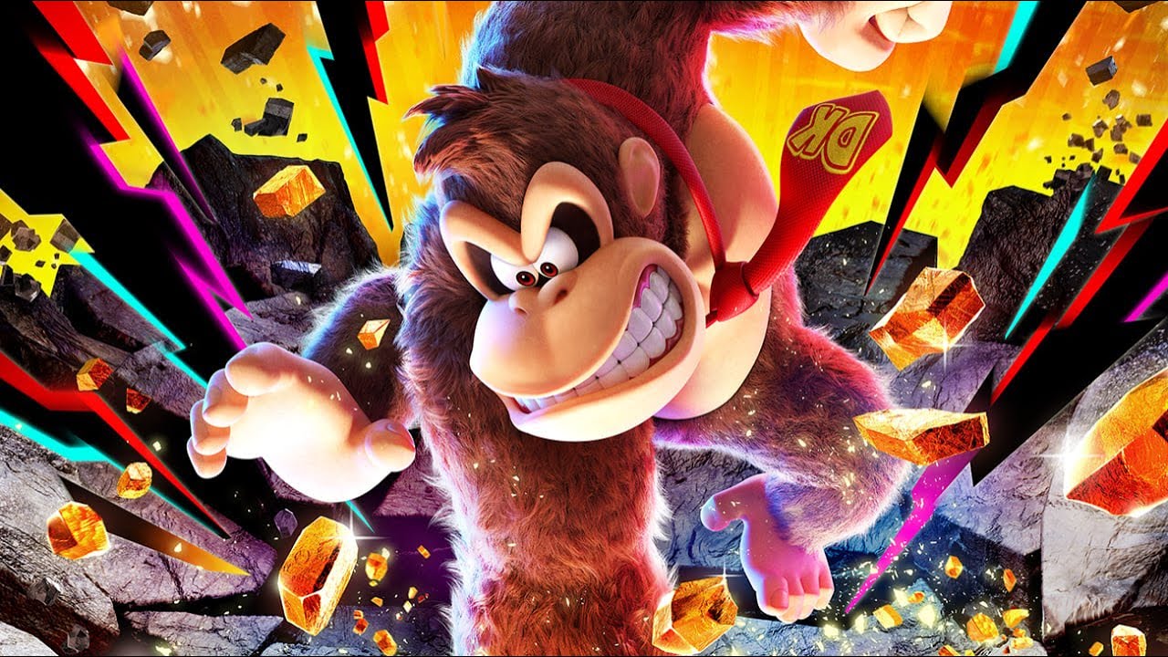 🔴MONKEYING with MOVEMENT TECH + HOARDING BANANAS!🐵🍌👀  DONKEY KONG BANANZA! Canyon and Forest Layers