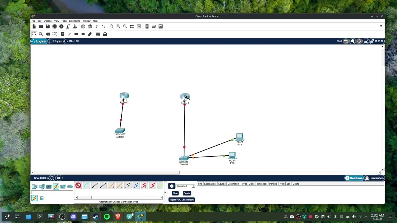 Cisco Packet Tracer 9 On Arch Linux With PortProton !