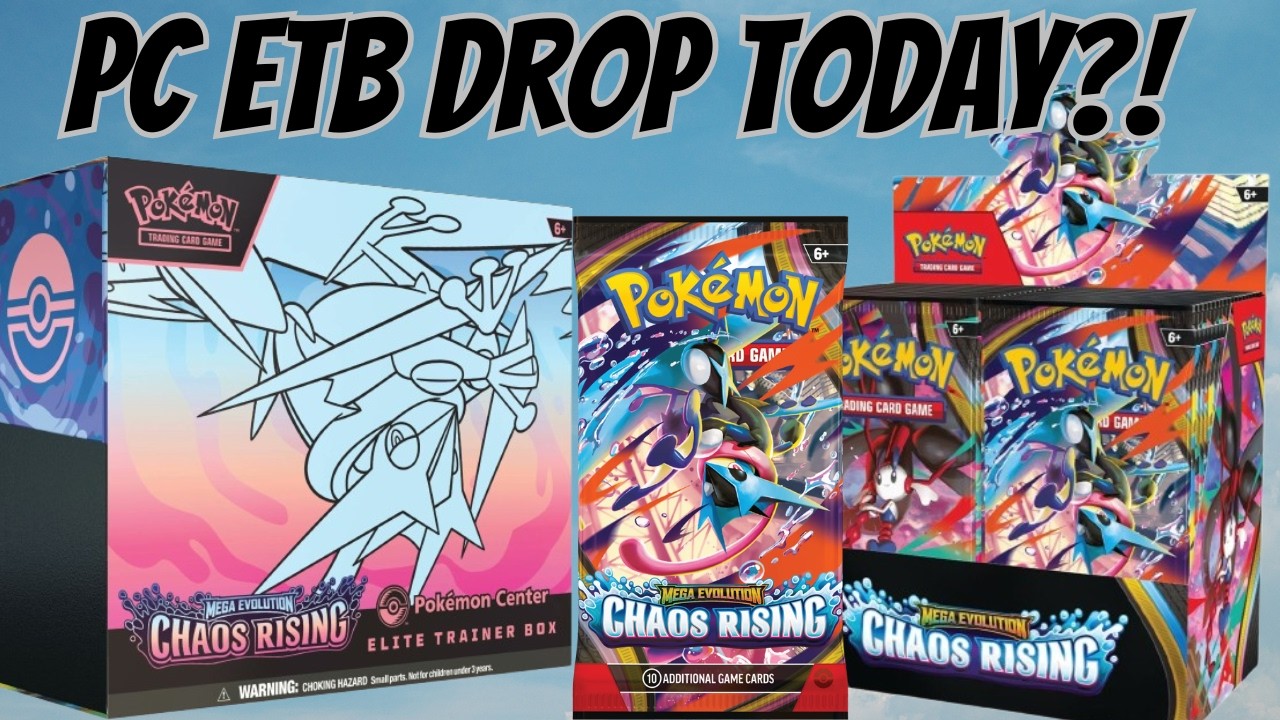Chaos Rising PC ETB Drops Today??