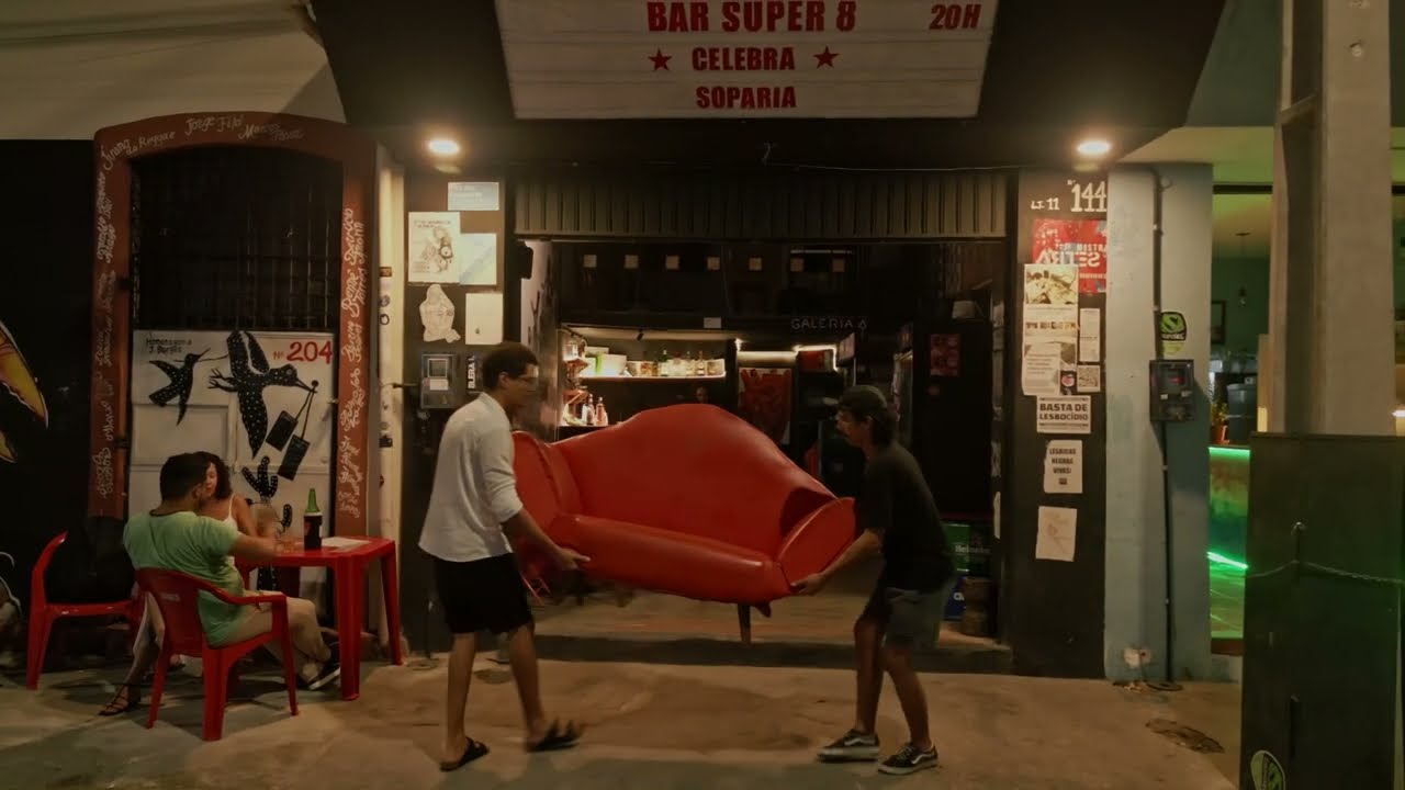Sess&atilde;o sobre o Bar Soparia no Super8 com Roger de Renor, Erika Muniz e Jos&eacute; Teles