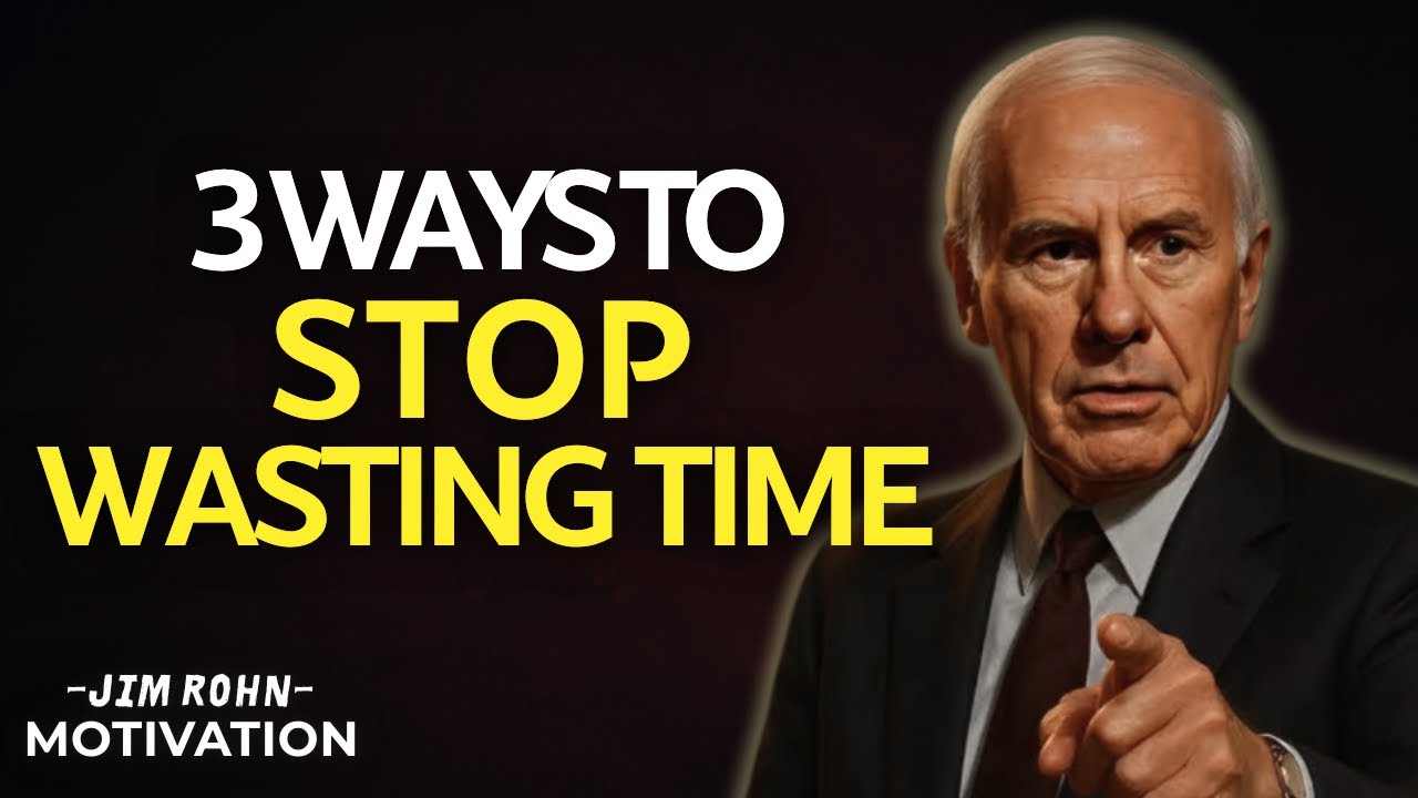3 Effective Ways to Stop Wasting Time and Start Winning Big | Jim Rohn Motivation
