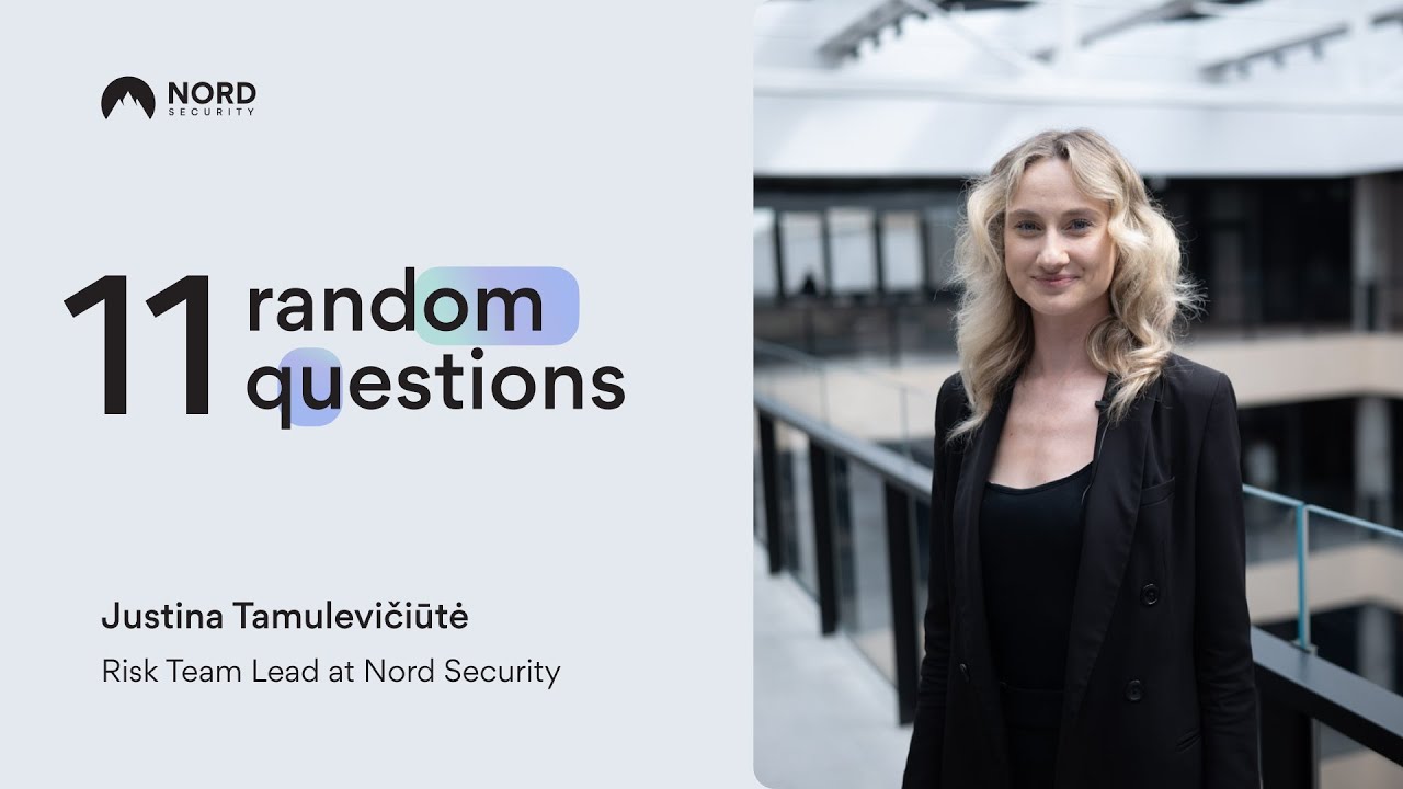 11 random Qs for Risk Team Lead at Nord Security
