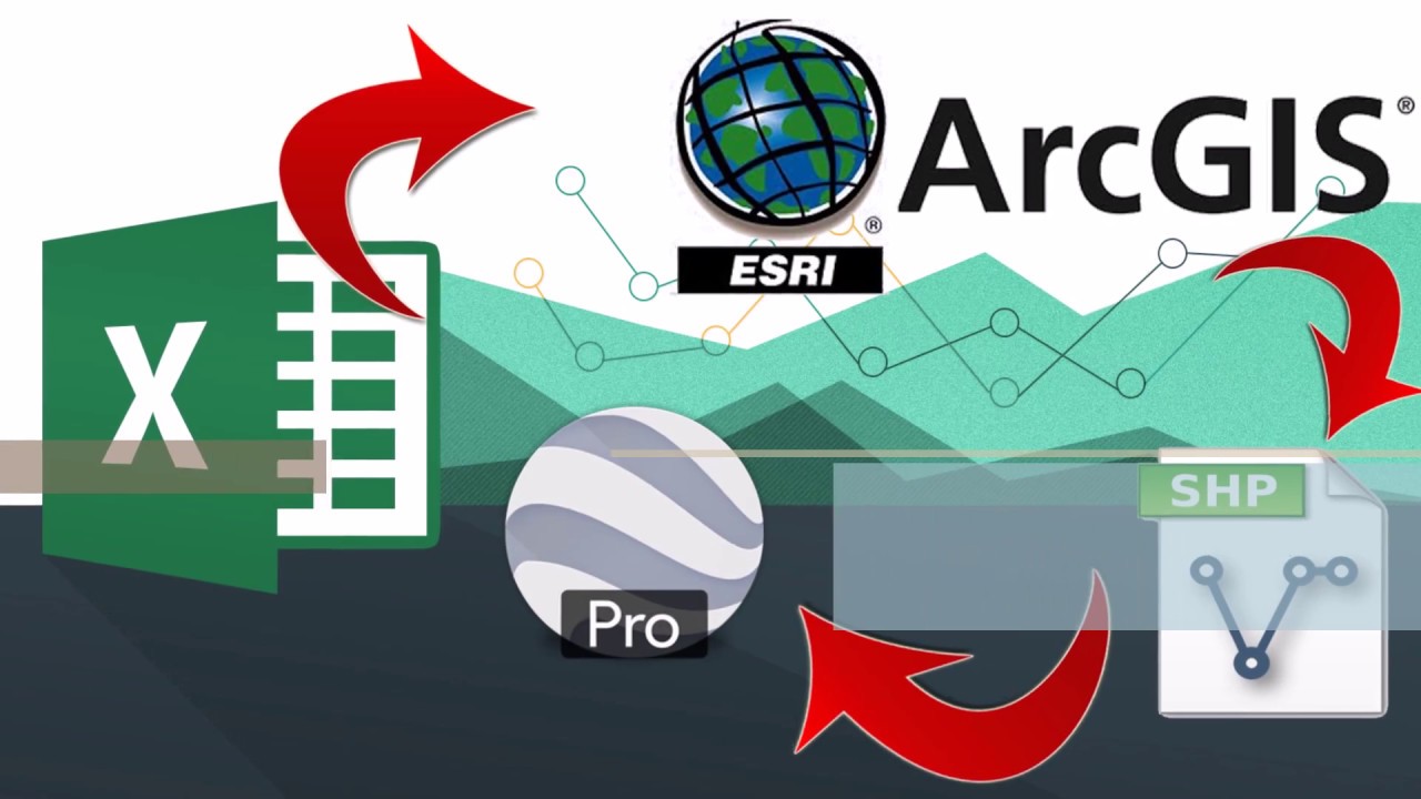 EXCEL A GOOGLE EARTH Y ARCGIS