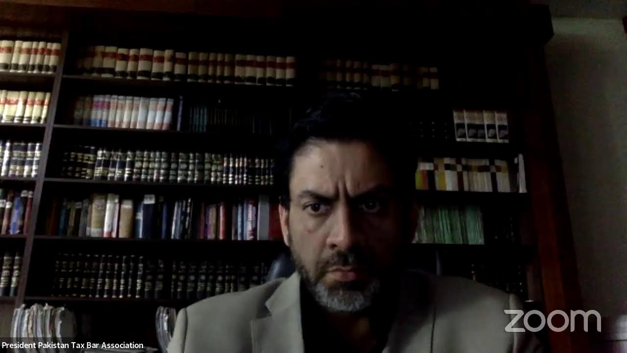 President Pakistan Tax Bar Association's Zoom Meeting