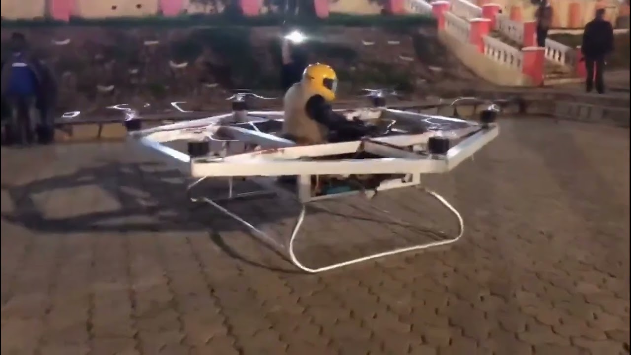 Mike Sonko takes Kenya's first ever flying taxi for a test drive
