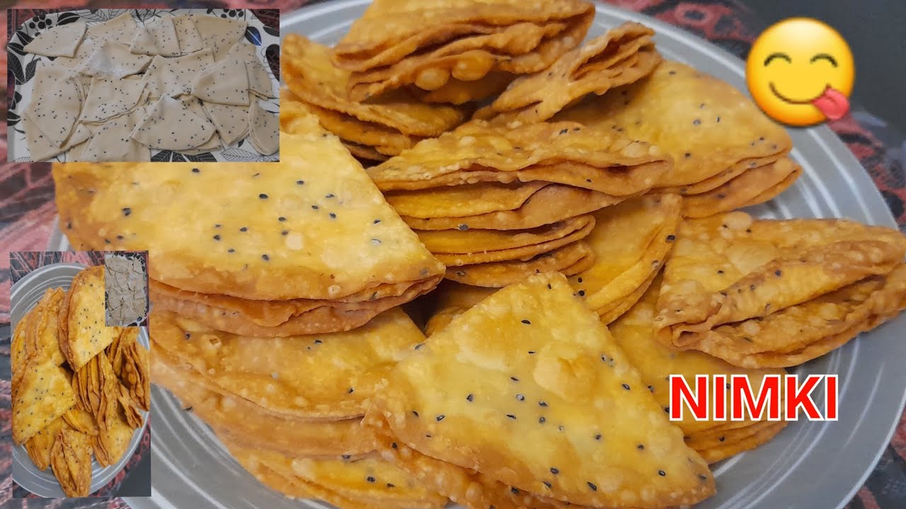 Today I have made crispy nimki😍