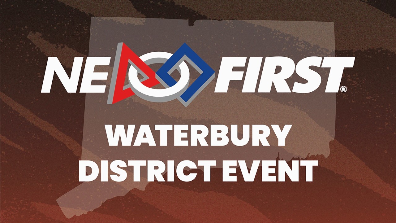 FIRST Robotics Competition REBUILT 2026 - NE FIRST Waterbury District Event Day 1