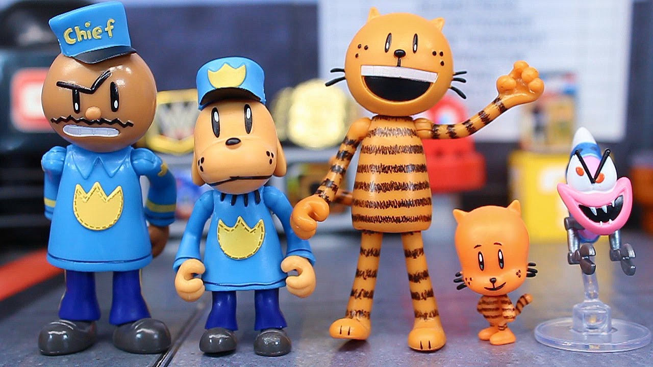 Jakks Pacific Dog Man Multipack Figure Review!