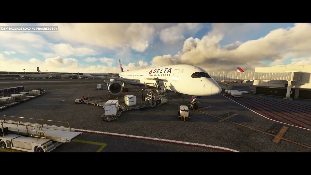 [MSFS] Detroit - Buenos Aires Delta A350-900