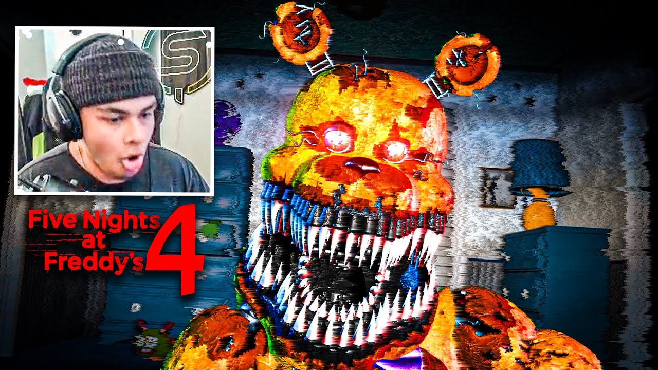Это САМАЯ СТРАШНАЯ игра, в которую я когда-либо играл (FNAF 4).