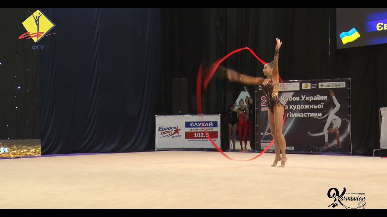 Yeva Meleshchuk Ribbon АА 23,800 - Ukrainian Cup 2021