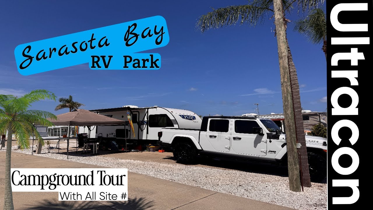 Полный обзор кемпинга Sarasota Bay RV Park | Лучшие пляжи рядом с Брадентоном и Анна-Марией