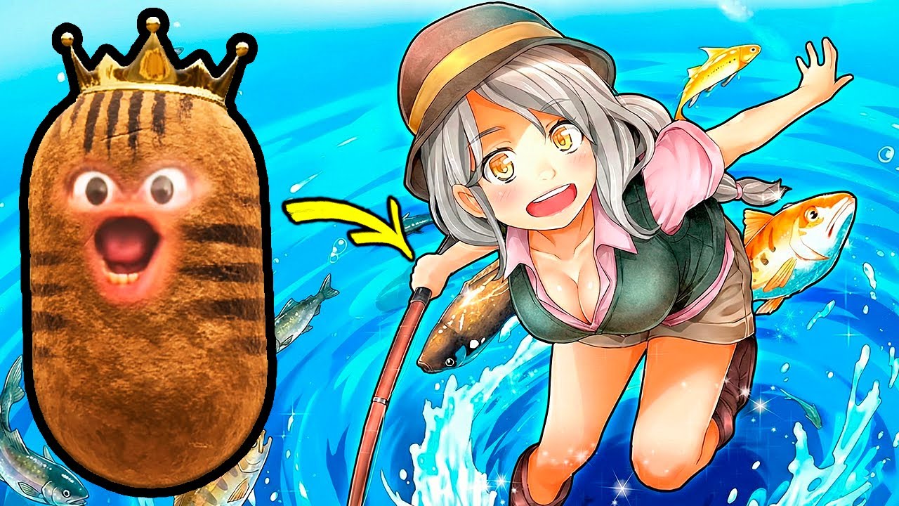 EU NUNCA VI UM ROGUELIKE DE PESCA ASSIM! Fishing Mega-Game