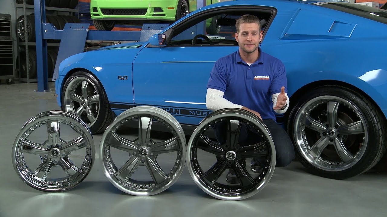 Mustang Shelby Razor Wheels - Black, Gunmetal, and Chrome (05-13 GT, V6) Review