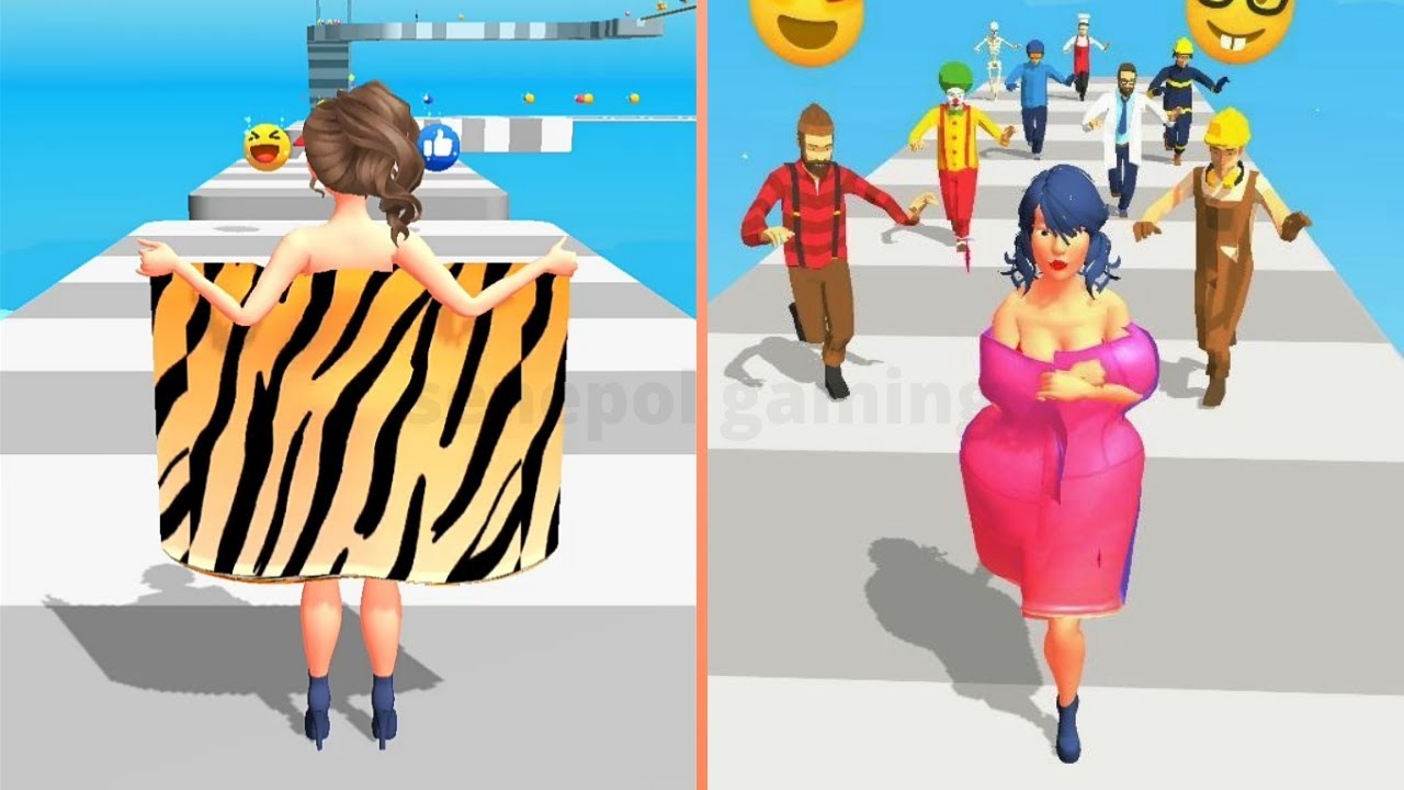 Flash runner walkthrough - 👯👯 all levels (Mobile Gameplay)