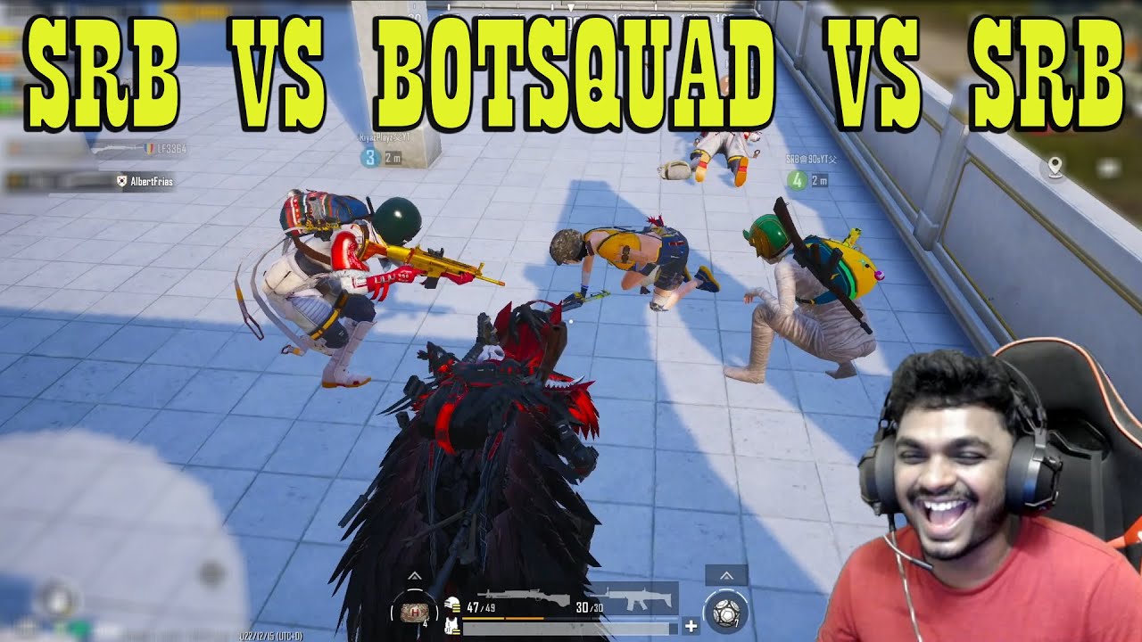 SRB ( Zeus & 90s Team ) Vs BotSquad ( Thameem , Swetha Zeus )VS SRB ( Devil Team ) #passionofgaming