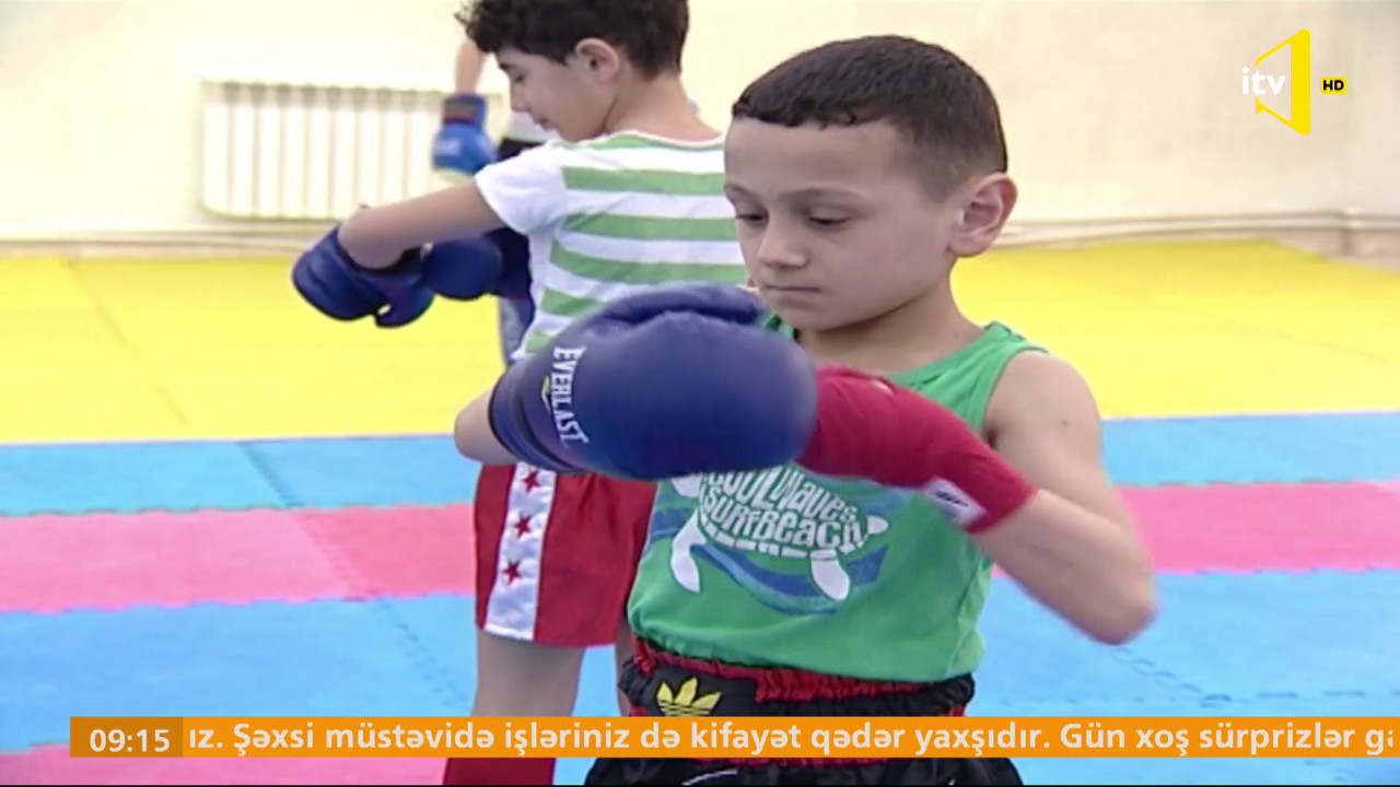 Kikboksinq üzrə yarışların qalibi 8 yaşlı Nurlan Bayramov