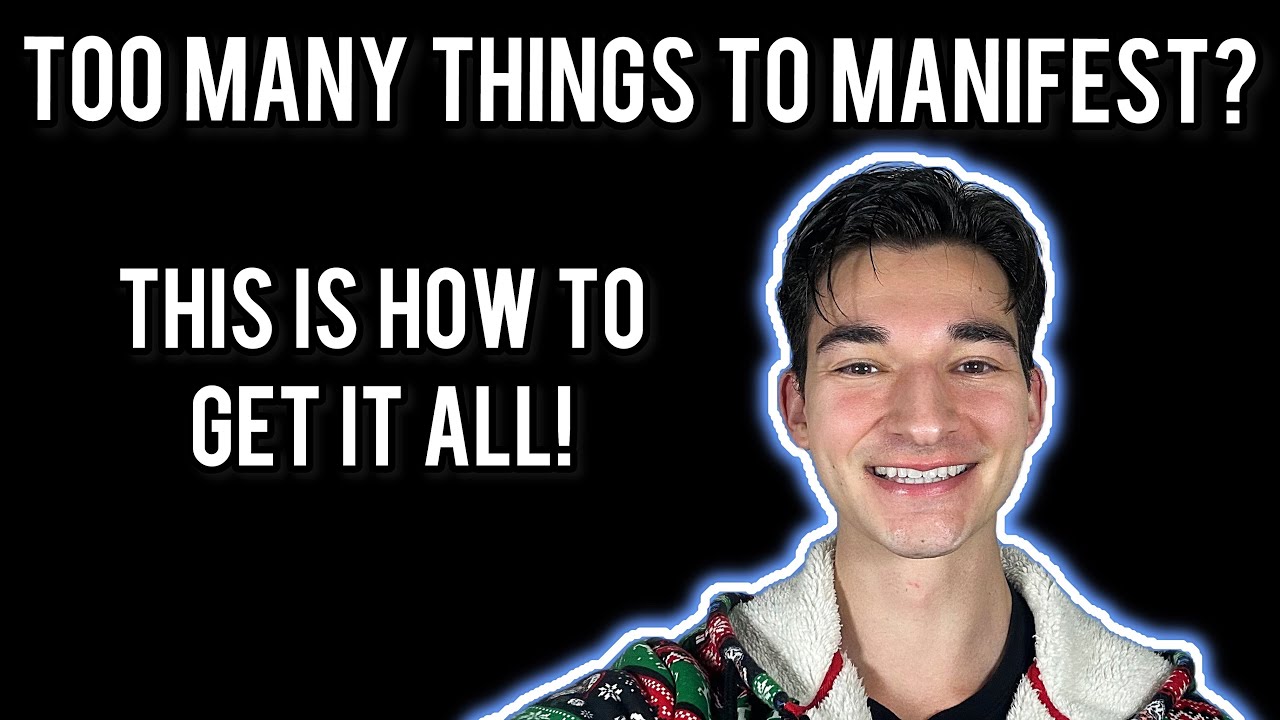 How to manifest multiple things at once (simplest method)