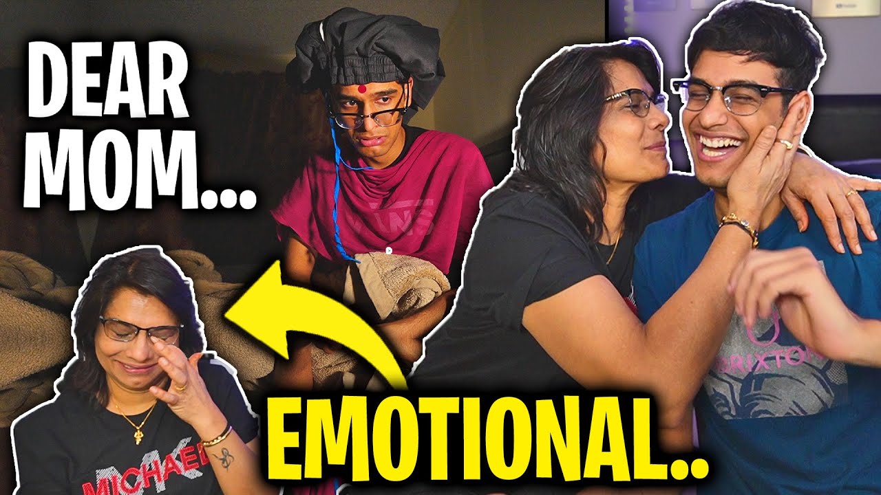 Mummy Got Emotional listening to my new song 