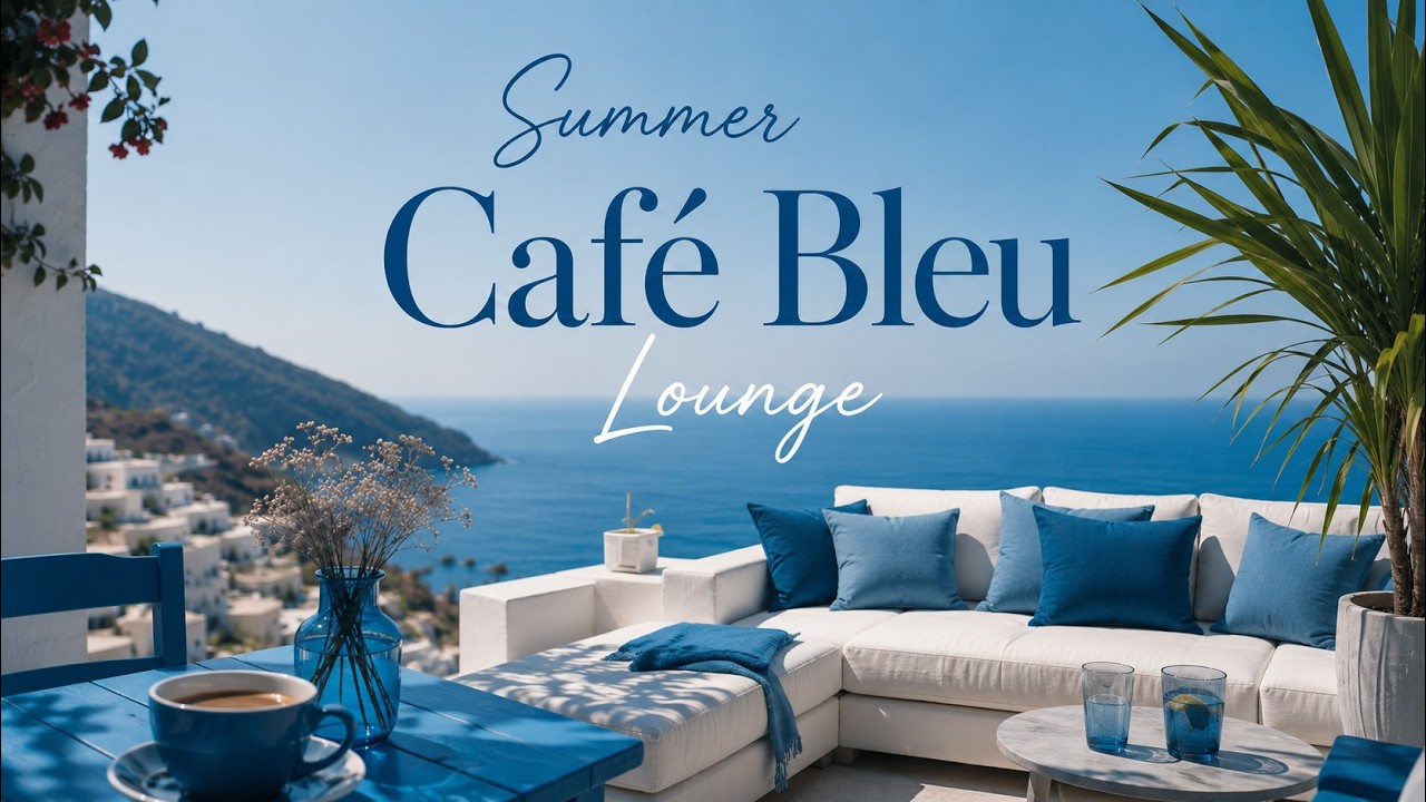 Summer Caf&eacute; Bleu Lounge | Luxury Originals
