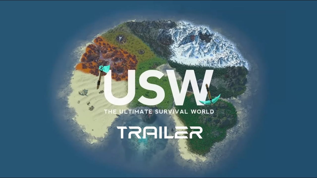 Ultimate Survival World Trailer (USW) By @TrixyBlox  | Intense Gaming