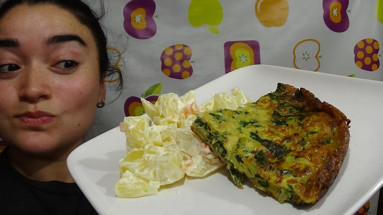 #70 Tortilla de acelga - Recetas para ti