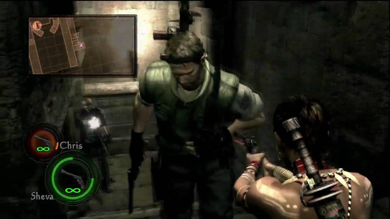 Resident Evil 5 - Professional Mode Online Co-Op Playthrough - Part 4 Wesker