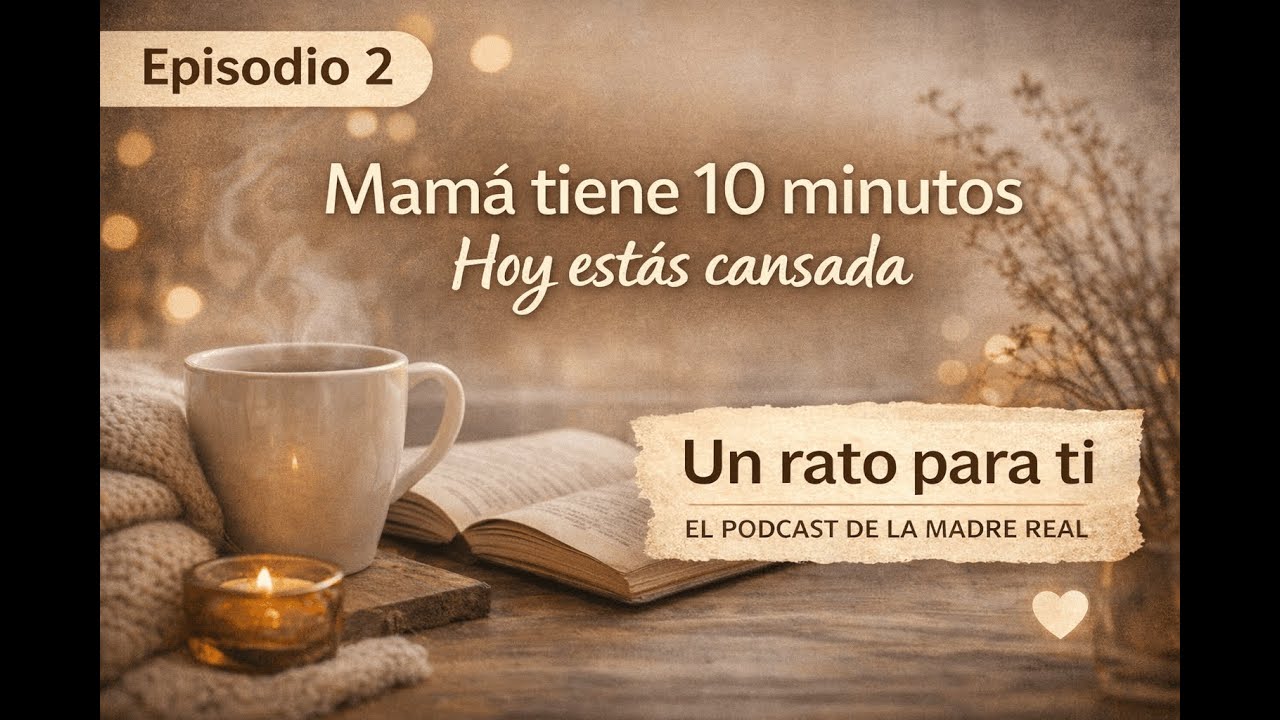🎧 Episodio 2 Mamá tiene 10 minutos: hoy estás cansada - Un rato para ti: el podcast de la madre real