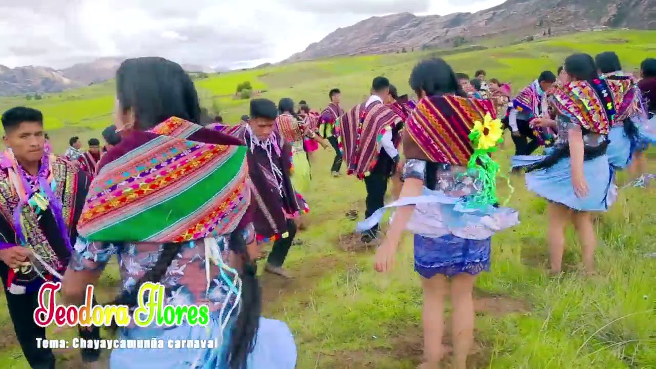 TEODORA FLORES CARNAVAL 2020 ....TEMA CHAYAYCAMUNÑA CARNAVAL
