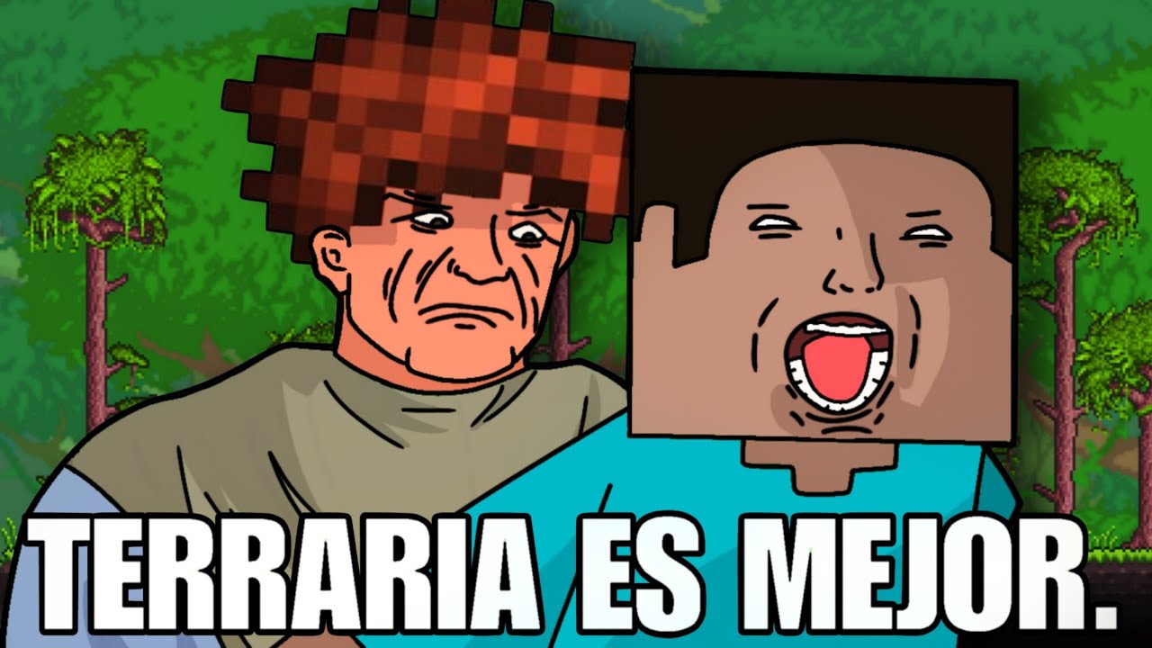 Porque Terraria es MEJOR que Minecraft?