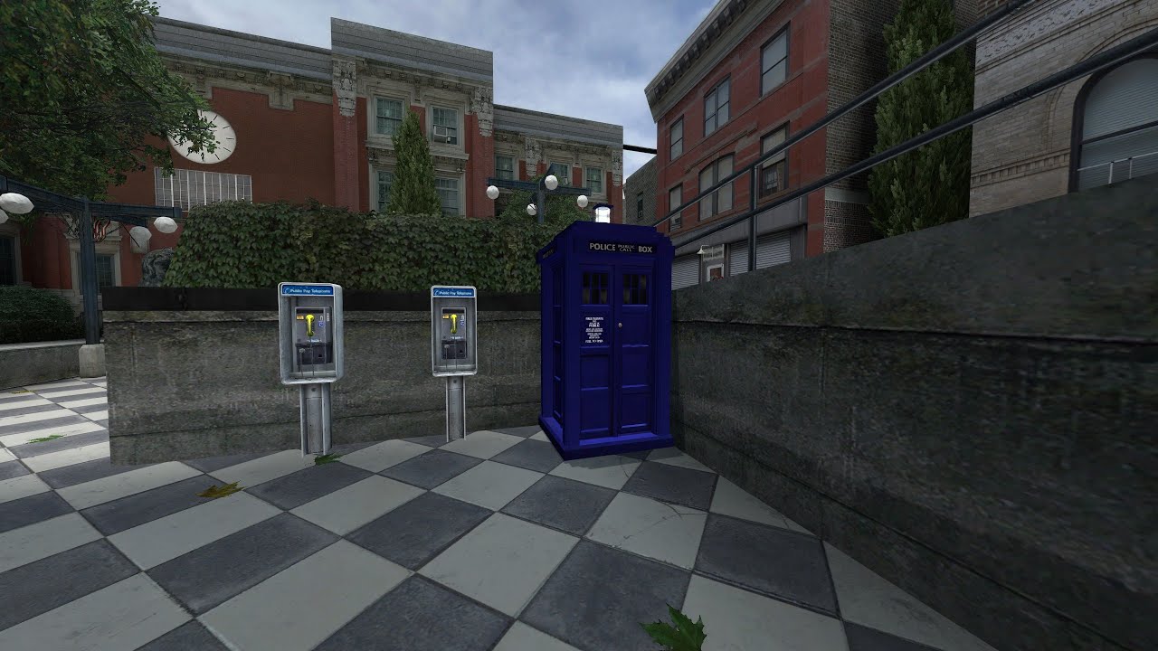 Garry's Mod: Die Tardis aus 1996 | Luft nach oben