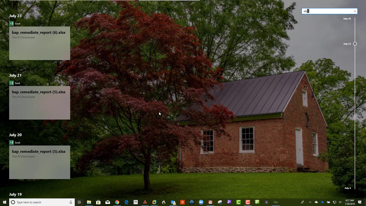 Using Task View in Windows10